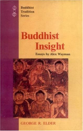 Imagen de archivo de Buddhist Insight (Buddhist Tradition Series) a la venta por The Bookseller