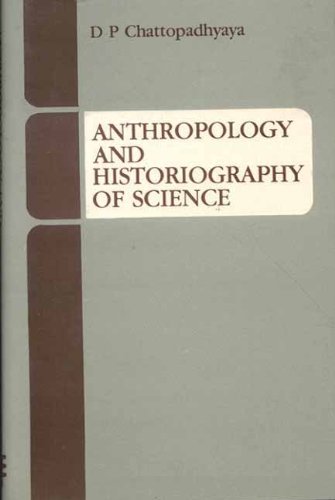 Imagen de archivo de Anthropology and Historiography of Science. a la venta por N. Fagin Books
