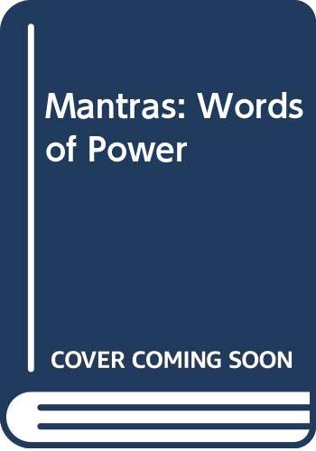 9788120810136: Mantras: Words of Power
