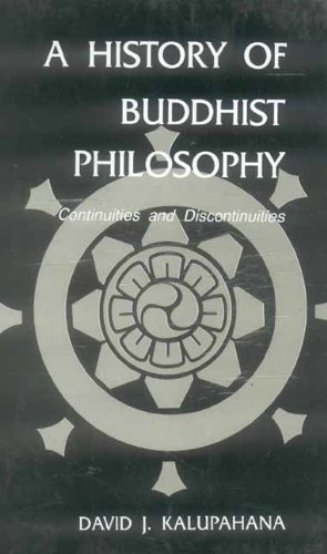 Beispielbild fr A History of Buddhist Philosophy zum Verkauf von Majestic Books