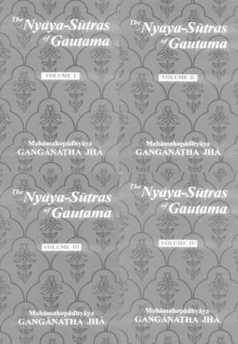 Imagen de archivo de Nyaya Sutra Of Gautama (4 Vols) a la venta por Books in my Basket