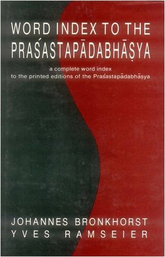 Beispielbild fr Word Index to The Prasastapadabhasya zum Verkauf von Books in my Basket