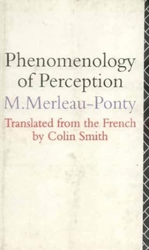 Beispielbild fr Phenomenology Of Perception zum Verkauf von Books in my Basket