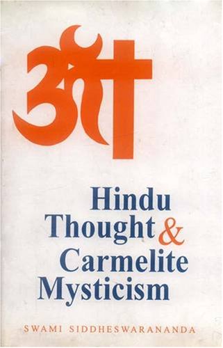 9788120815100: Hindu Thought and Carmelite Mysticism
