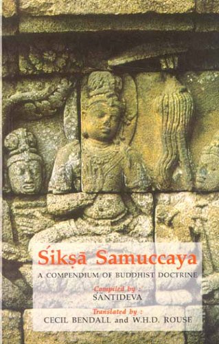 Stock image for Siksa Samuccaya: A Compendium Of Buddhist Doctrine Comp for sale by Front Cover Books