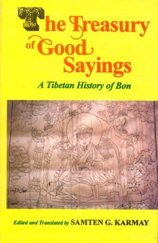 9788120817791: Treasury of Good Sayings: A Tibetan History of Bon