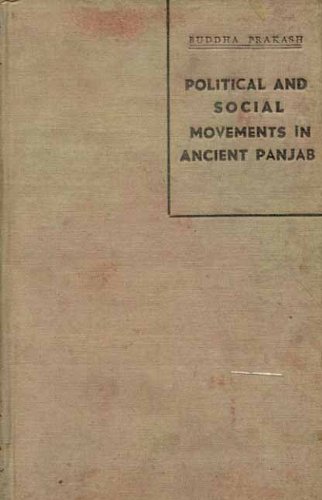 Stock image for Political and Social Movements in Ancient Punjab for sale by Books Puddle