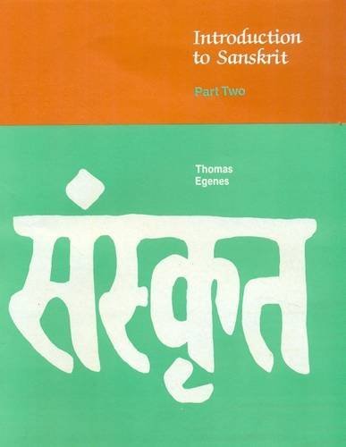 Stock image for Introduction to Sanskrit: Part Two for sale by SecondSale