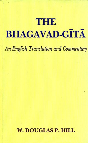 9788120840065: The Bhagavad - Gita: An English Translation and Commentary