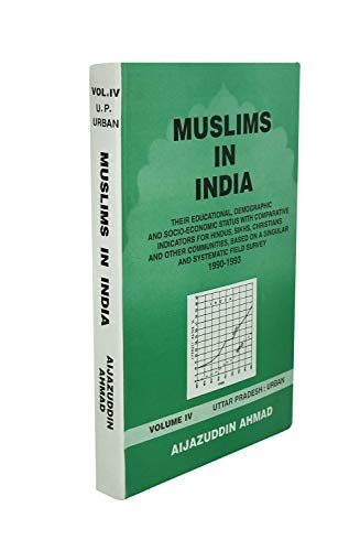 9788121003568: Muslims in India, Vol IV: Uttar Pradesh urban