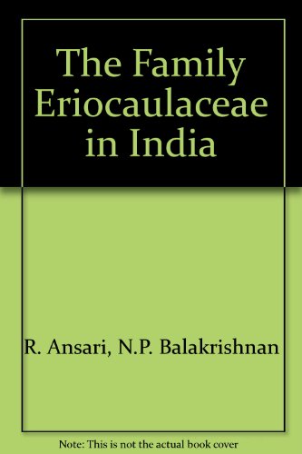 Imagen de archivo de The Family Erioculaceae in India a la venta por N. Fagin Books