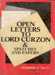 9788121200141: Open Letters to Lord Curzon Speeches and Papers