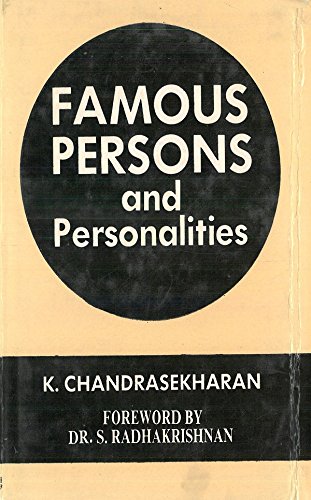 Stock image for Famous Persons and Personalities for sale by Books Puddle