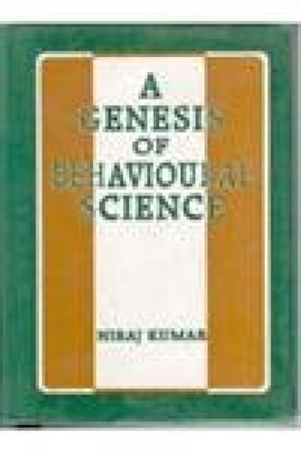 9788121205634: A Genesis of Behavioural Science