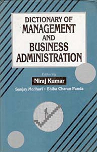 Stock image for Dictionary of Management and Business Administration for sale by Books Puddle