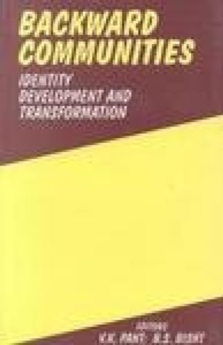 9788121206259: Backward Communites; Identity, Development and Transformation