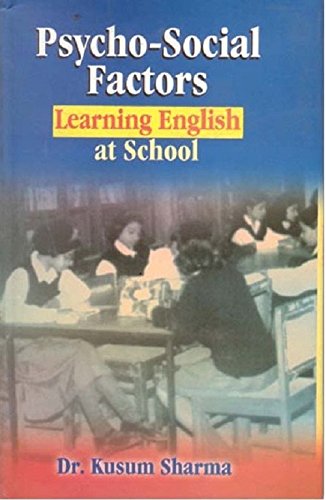 9788121212687: Psycho-Social Factors: Learning English At School