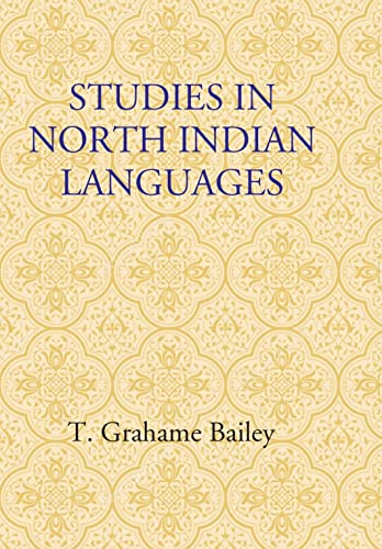 Stock image for Studies In North Indian Languages for sale by Books Puddle