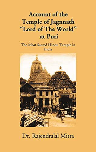 Beispielbild fr Account of the Temple of Jagnnath, Lord of The World at Puri zum Verkauf von Books Puddle