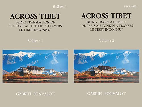 9788121230957: Across Thibet Being A Translation Of “De Paris Au Tonkin A Travers Letibet Inconnu,” Volume 2 Vols. Set
