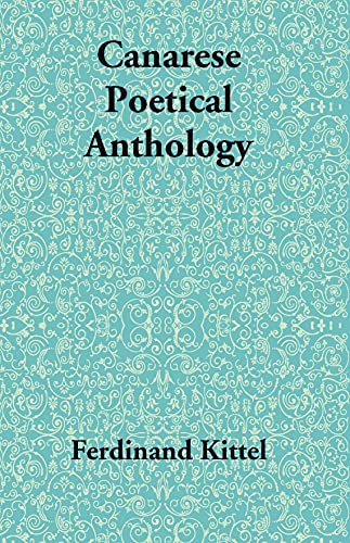 Imagen de archivo de Canarese Poetical Anthology a la venta por Books Puddle