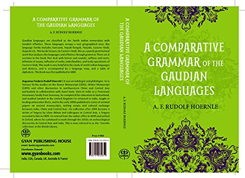 Imagen de archivo de Comparative Grammar of the Gaudian Languages a la venta por Books Puddle