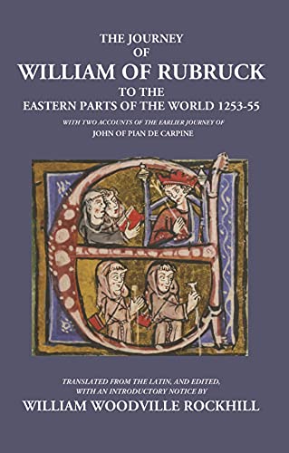 Imagen de archivo de Journey of William of Rubruck to the Eastern Parts of the World (1253-1255) a la venta por Books Puddle