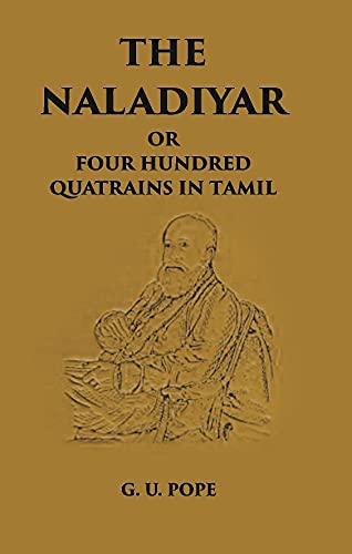 Beispielbild fr Naladiyar or Four Hundred Quatrains in Tamil zum Verkauf von Books Puddle