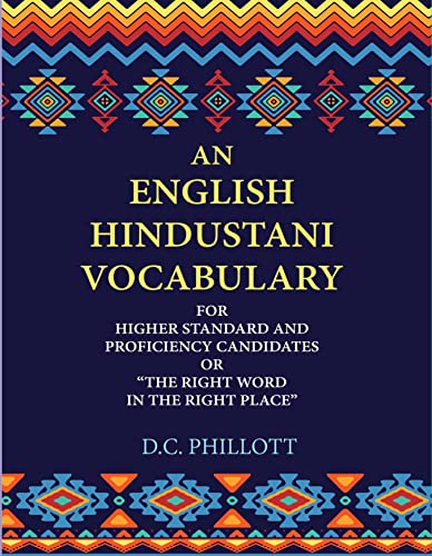 Stock image for English Hindustani Vocabulary for sale by Books Puddle