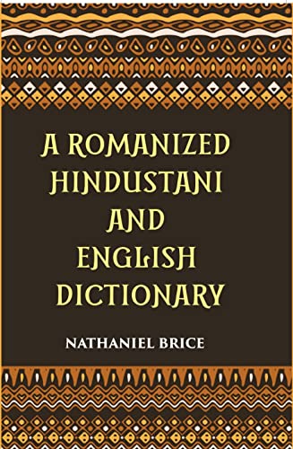Imagen de archivo de Hindustani and English Dictionary a la venta por Books Puddle