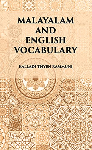 Imagen de archivo de Malayalam and English Vocabulary a la venta por Books Puddle