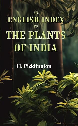Stock image for An English Index to the Plants of India for sale by Books Puddle