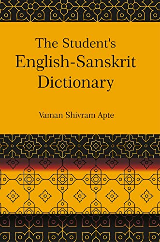 Imagen de archivo de The Student's English-Sanskrit Dictionary a la venta por Books Puddle