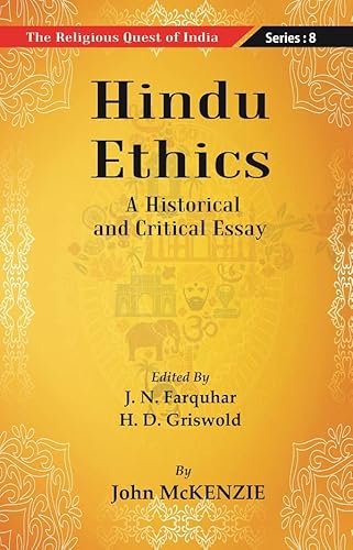 Imagen de archivo de The Religious Quest of India : Hindu Ethics a la venta por Books Puddle