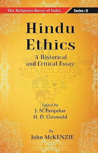 Stock image for The Religious Quest of India : Hindu Ethics for sale by Books Puddle