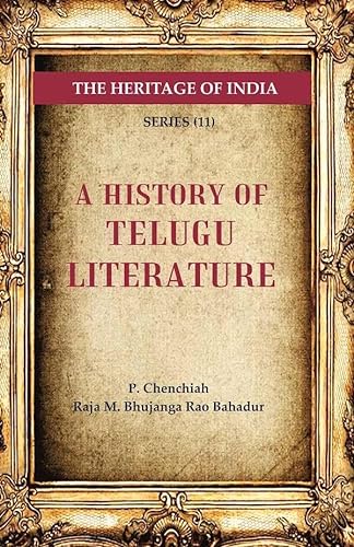 Beispielbild fr The Heritage of India Series (11): A History of Telugu Literature zum Verkauf von Books Puddle
