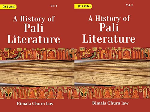 9788121299169: A History Of Pali Literature Volume 2 Vols. Set