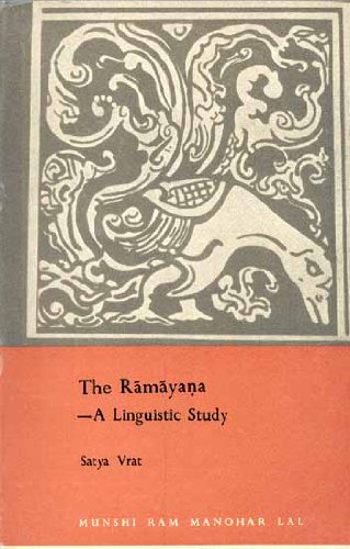 Stock image for The Ramayana: A Linguistic Study for sale by Books in my Basket