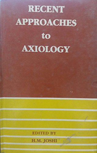 Stock image for Recent Approaches to Axiology for sale by dsmbooks