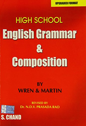 9788121900096: High School English Grammar and Composition