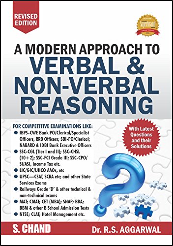 9788121905510: A Modern Approach to Verbal & Non-Verbal Reasoning