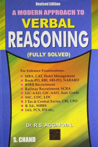 9788121905527: A Modern Approach to Verbal Reasoning