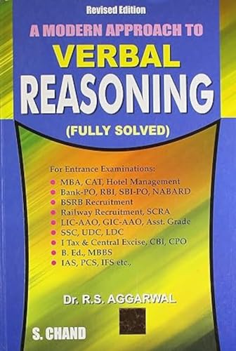 9788121905527: A Modern Approach to Verbal Reasoning