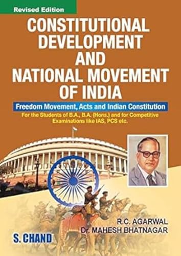 Beispielbild fr S Chand Constitutional Development And National Movement In India zum Verkauf von GF Books, Inc.