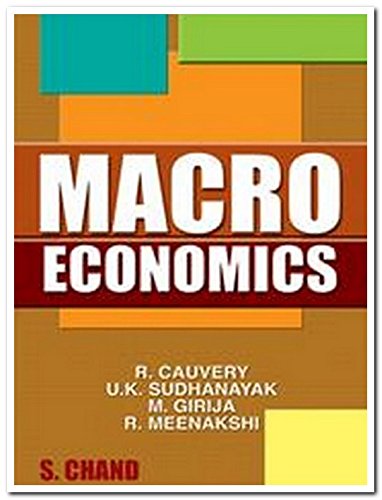 9788121908115: Macroeconomics ( Tamil Nadu ) [Paperback] [Jan 01, 2017] R Cauvery