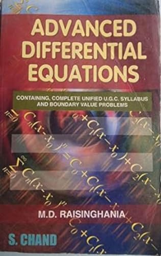 9788121908931: Advanced Differential Equations