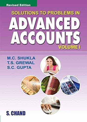 9788121910163: Solutions to Problems in Advanced Accounts