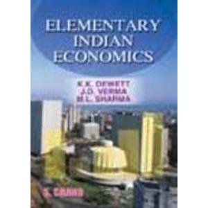 9788121910835: Elementary Indian Economics