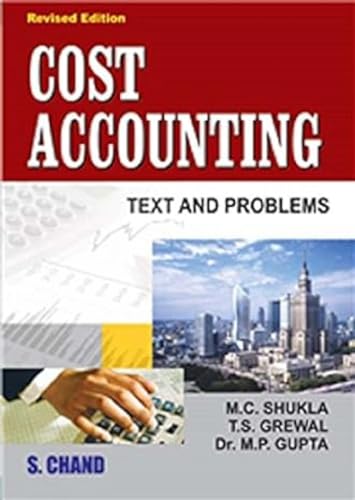Imagen de archivo de Cost Accounting: Texts And Problems a la venta por GF Books, Inc.