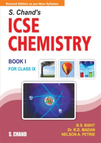 9788121920735: S. Chand's ICSE Chemistry for Class X
